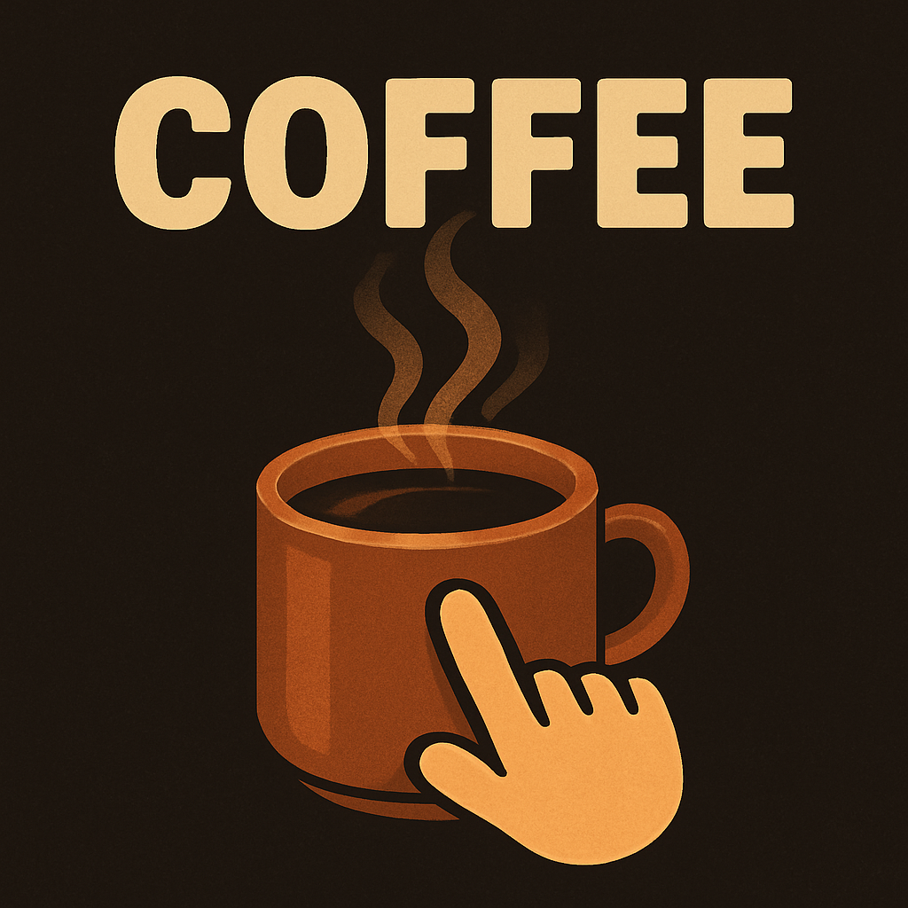 Coffee Clicker - Steaming Coffee Cup Thumbnail